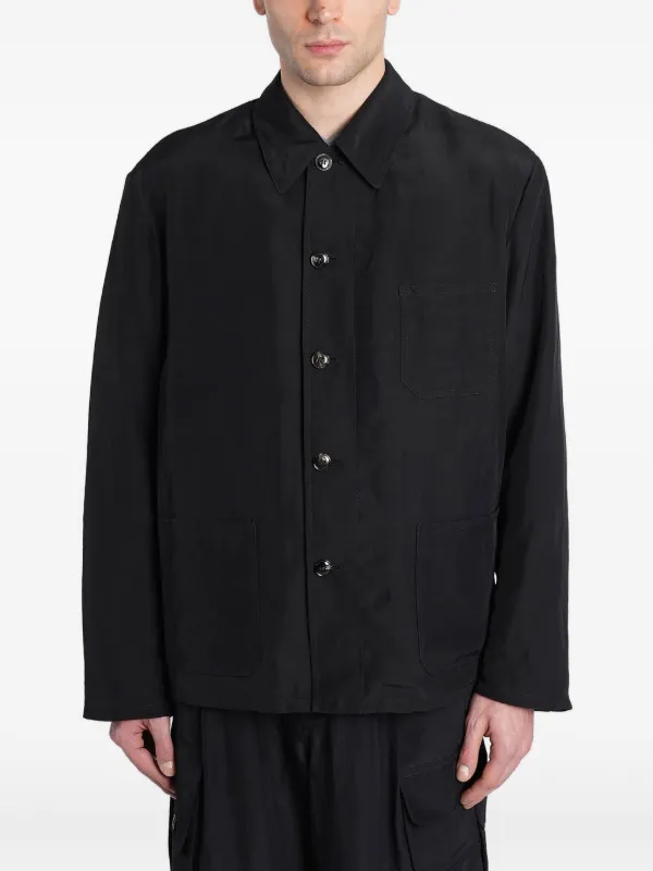 Giorgio Armani ボタン ジャケット | ブラック | FARFETCH JP