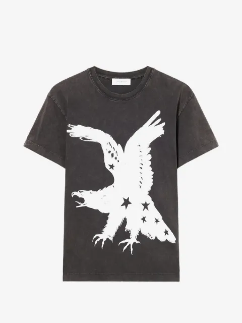 Off-White camiseta con águila estampada