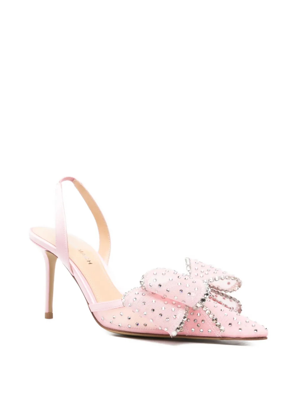 MACH & MACH Le Cadeau pumps verfraaid met strik Roze