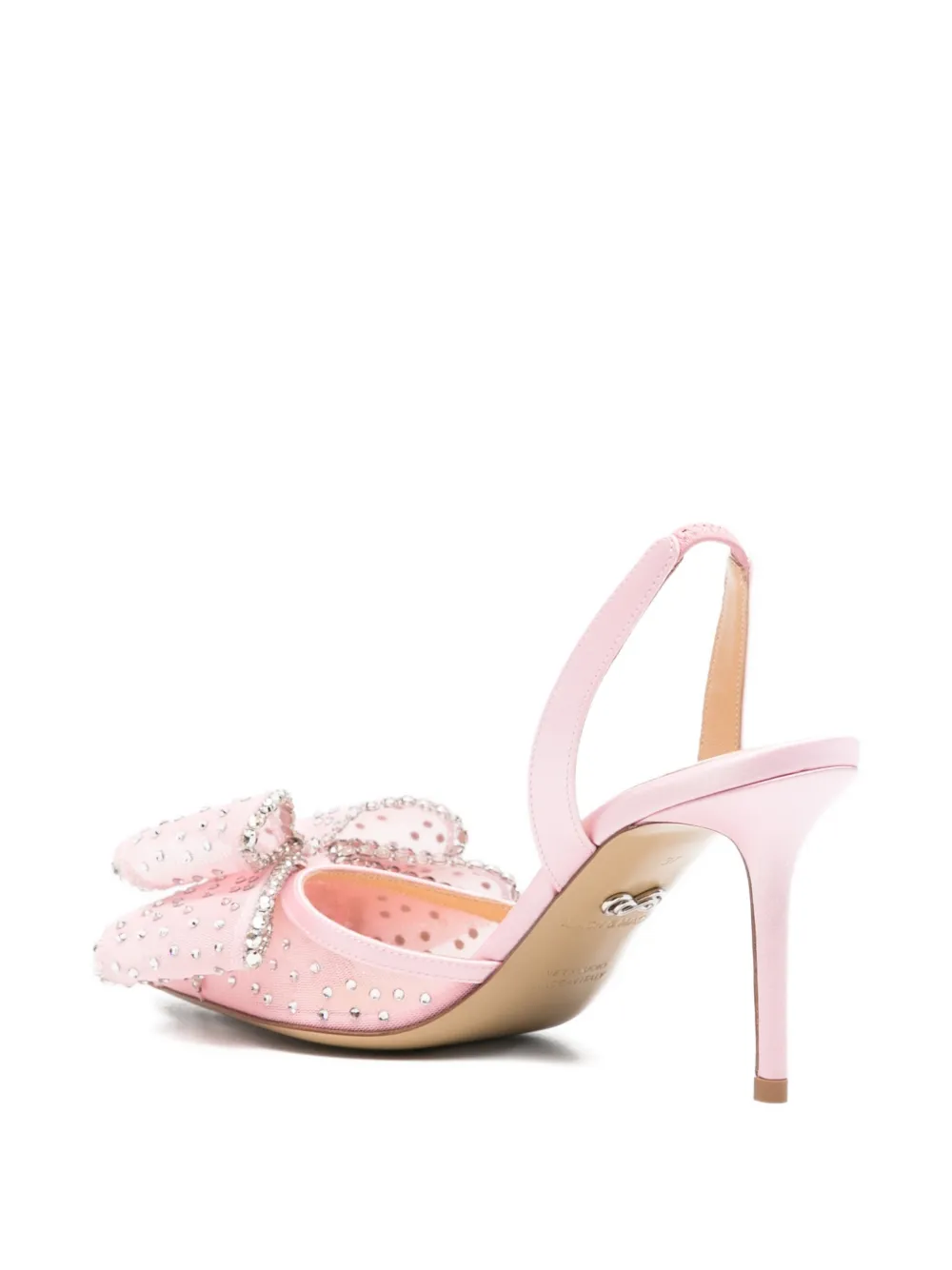 MACH & MACH Le Cadeau pumps verfraaid met strik Roze