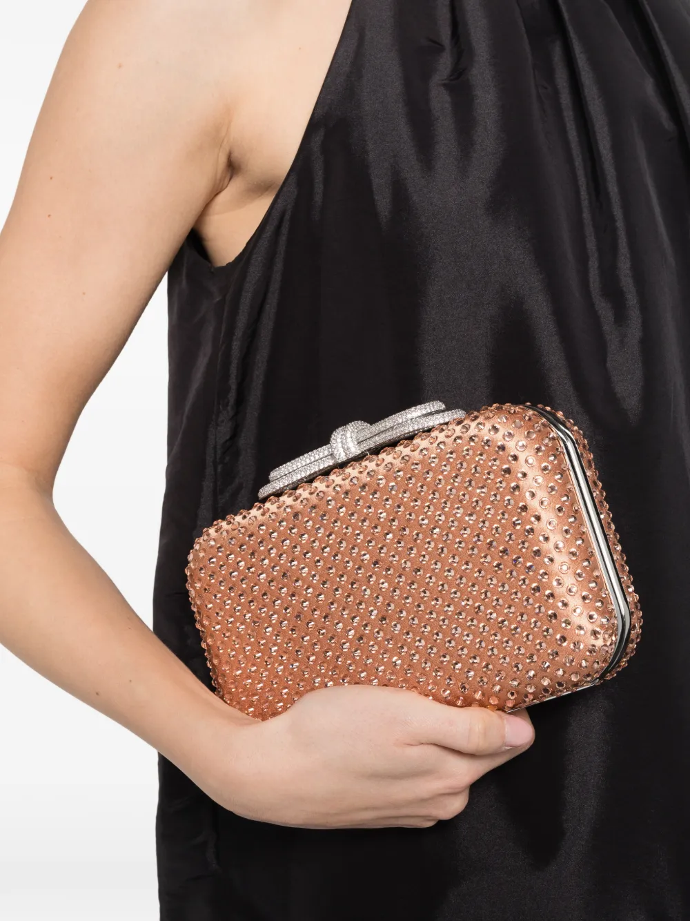 Bow-Embellished Mini Bag
