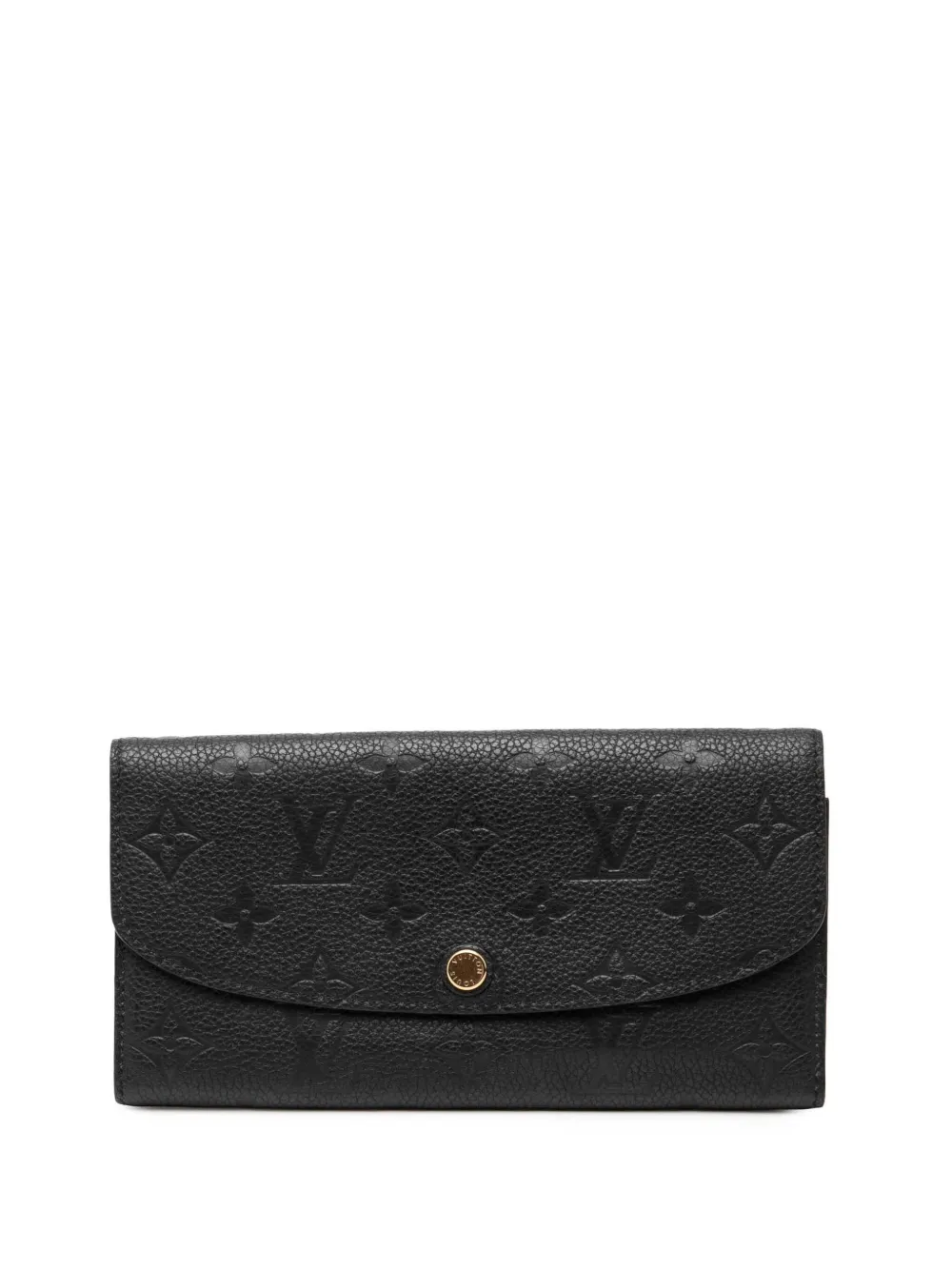 Louis Vuitton Pre-Owned Portafoglio Emilie in pelle Empreinte con monogramma 2021-2026 - Nero