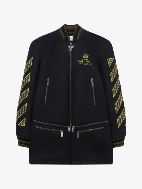 Off-White embroidered coat