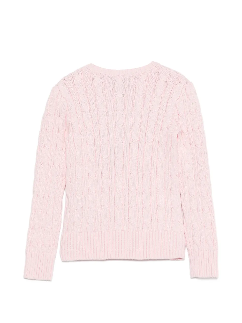  Polo Ralph Lauren Kids Cable Knit Sweater - Pink 