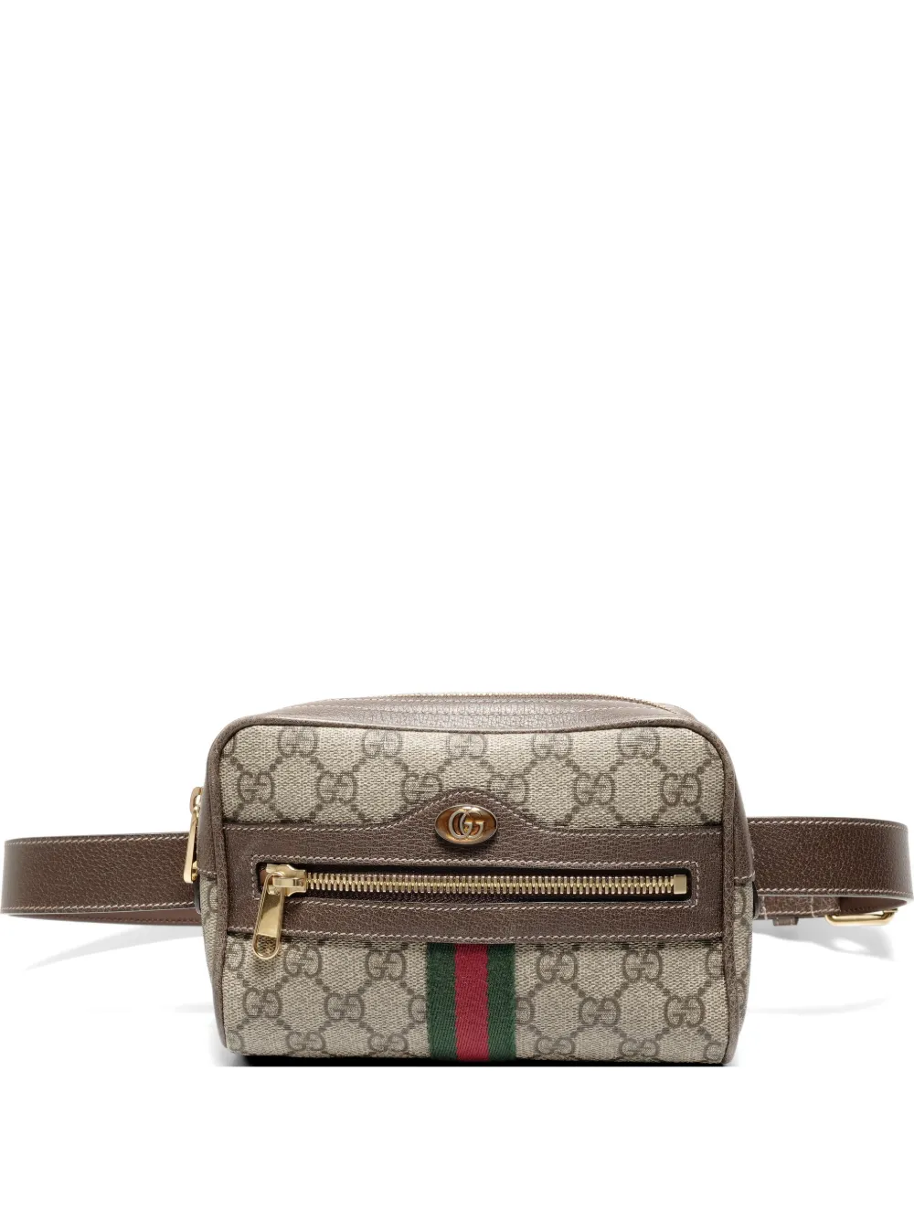 Gucci Pre-Owned 2000-2010 stripe belt mini bag - Toni neutri