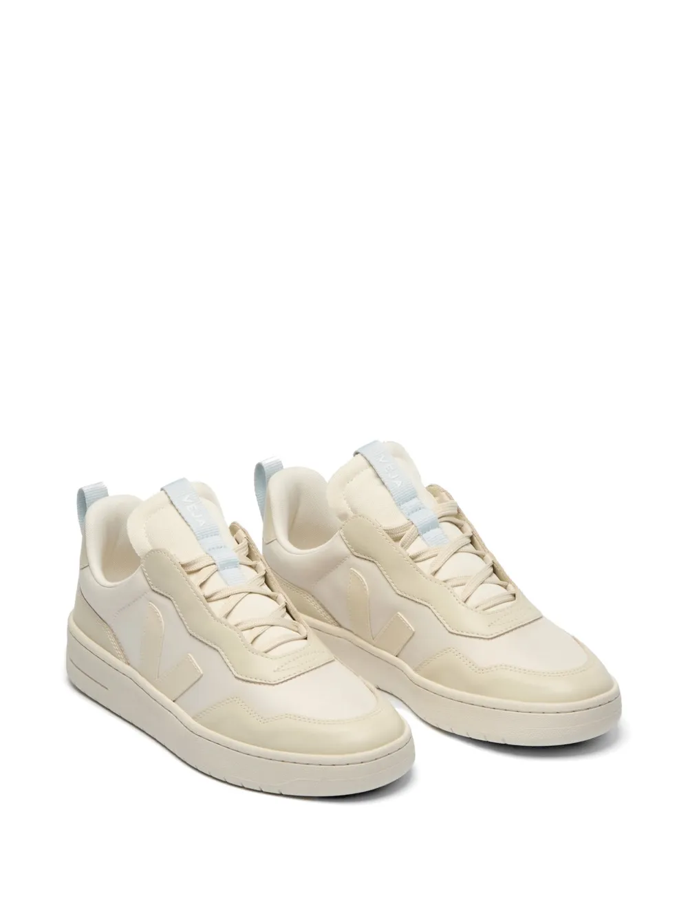 VEJA X CFCL V-90 leren sneakers Beige