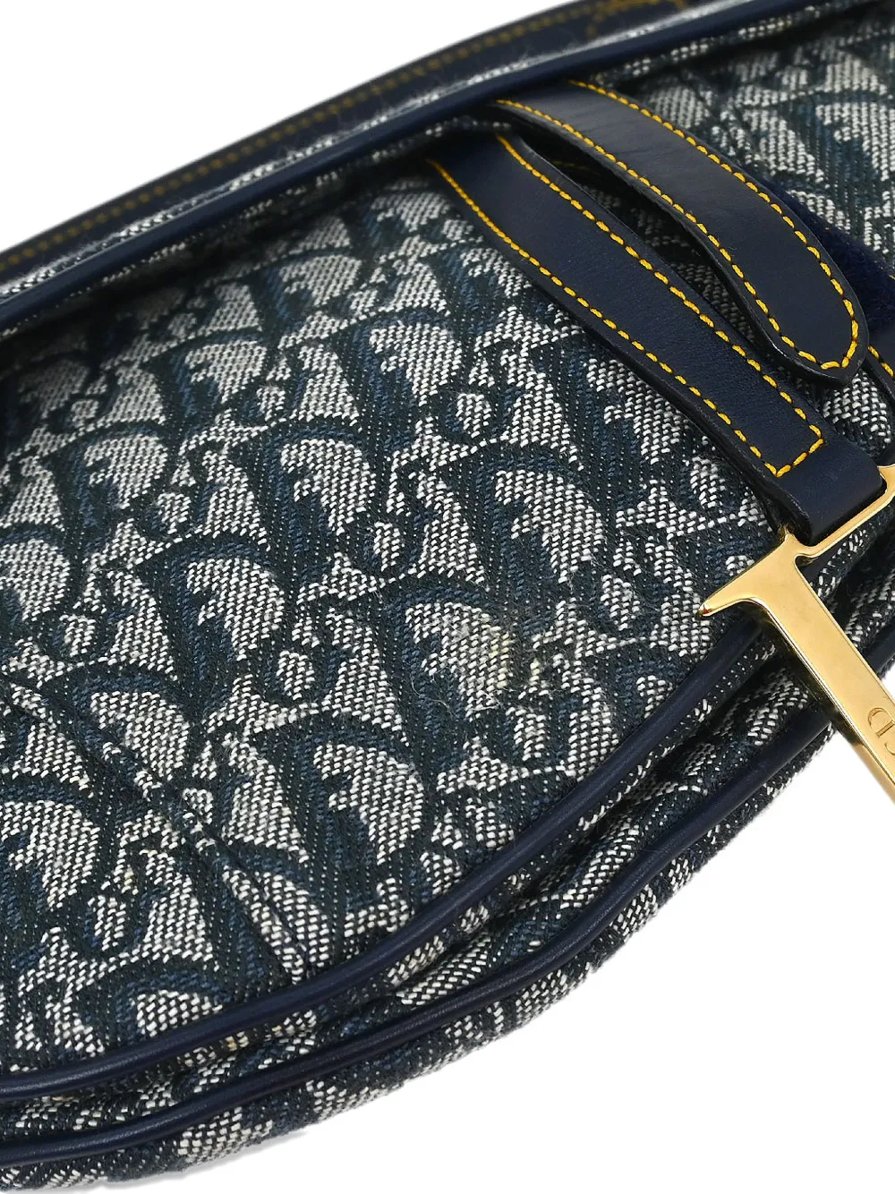 2000 Saddle Oblique Jacquard Tote Bag