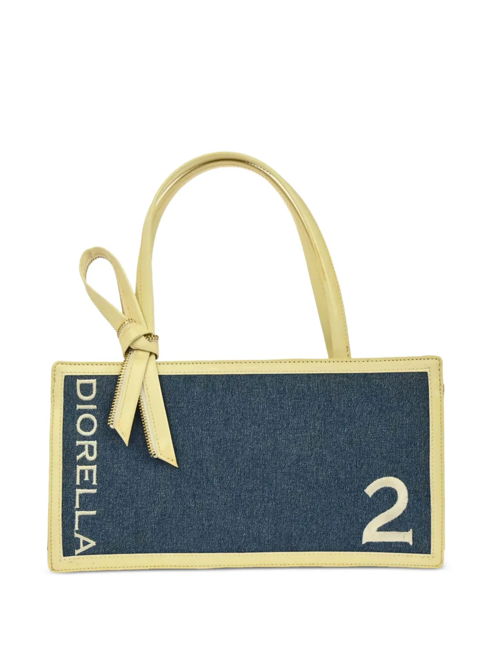 Christian Dior Pre-Owned Borsa tote Diorella 2001 - Blu