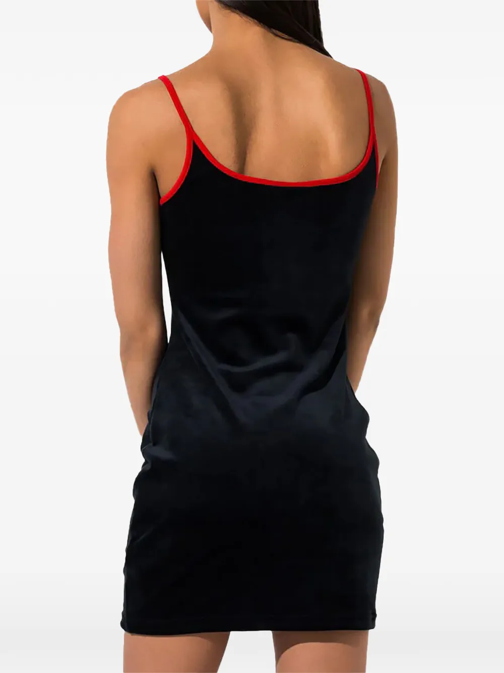 Fila Dylana bodycon jurk met logopatch Zwart