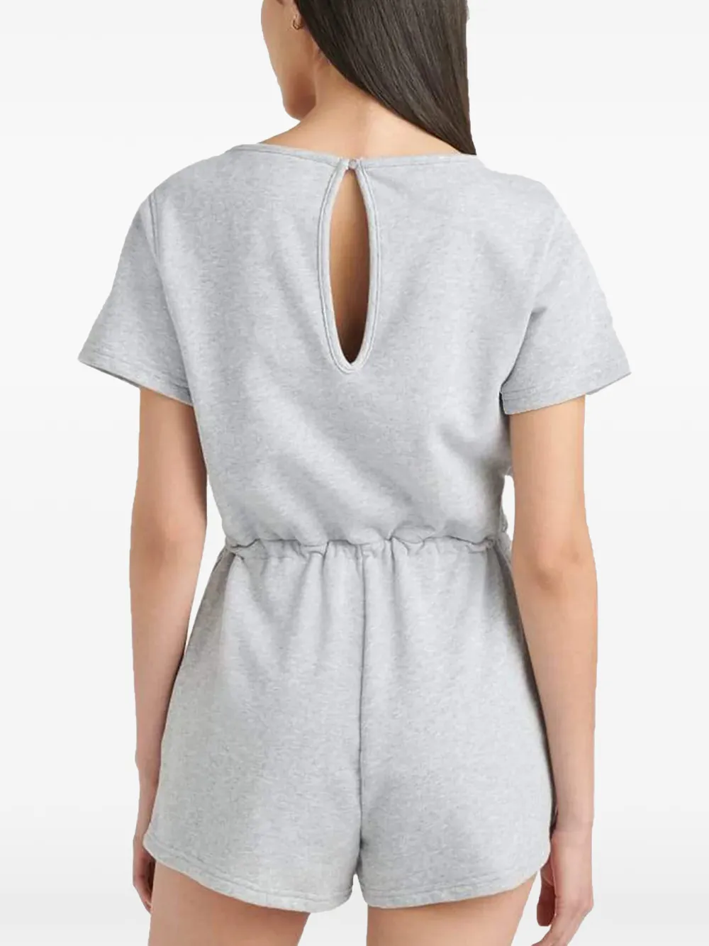  Fila Logo-detail Playsuit - Grey 