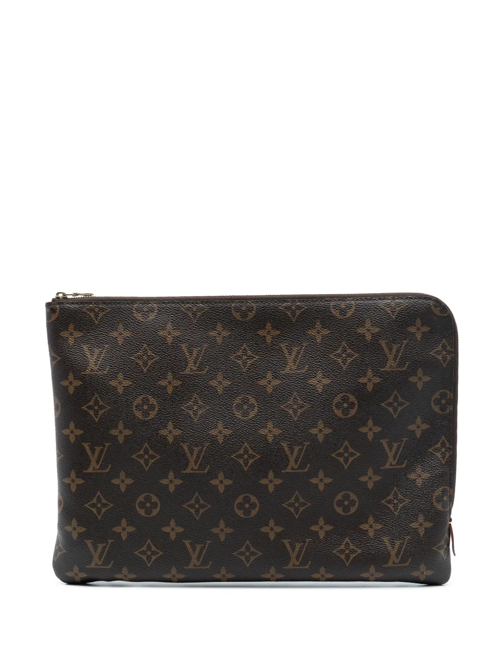 Louis Vuitton Pre-Owned 2017 Monogram Etui Voyage MM clutch bag - Marrone