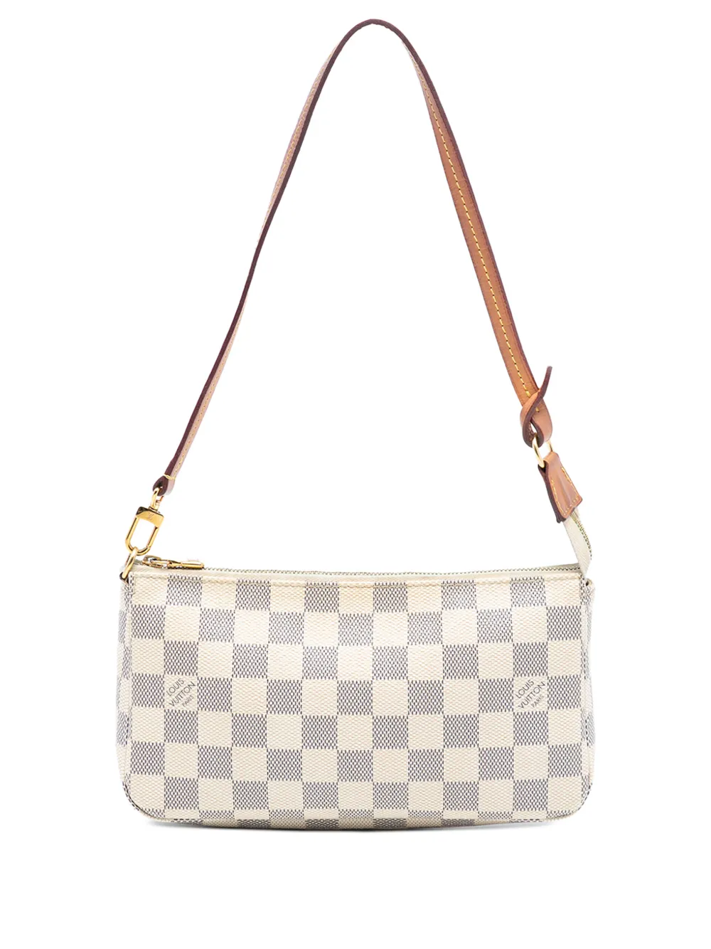 Louis Vuitton Pre-Owned 2010-2026 Damier Azur Pochette Accessoires Schultertasche - Weiß