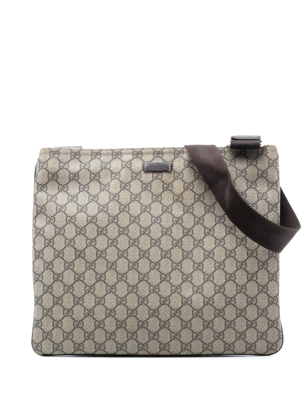 Gucci Pre-Owned 2000-2015 GG Supreme crossbody bag - Marrone