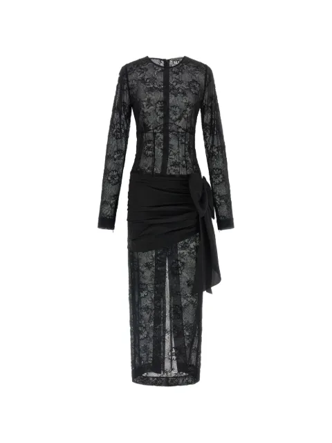 Alessandra Rich lace bow dress