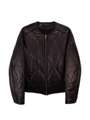 Brioni レザージャケット | ブラウン | FARFETCH JP
