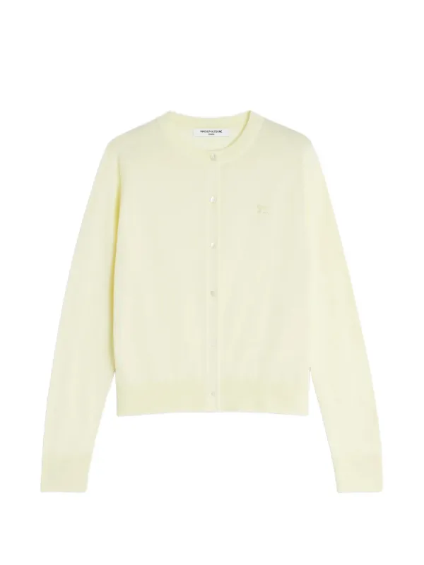 Maison Kitsuné ボタン カーディガン | イエロー | FARFETCH JP