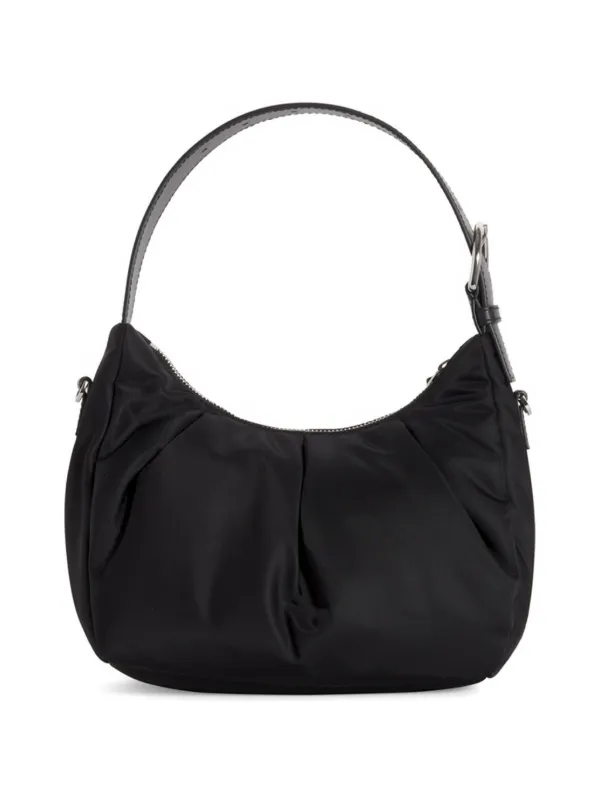 Maison Kitsuné Bloom Shoulder Bag | Black | FARFETCH