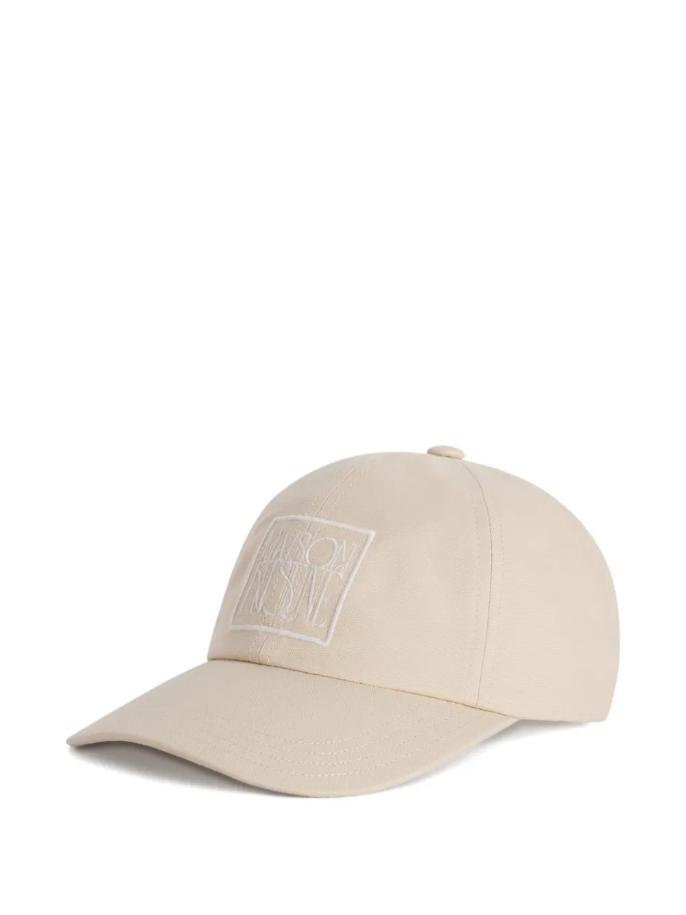 Maison Kitsuné Pet met logopatch Beige