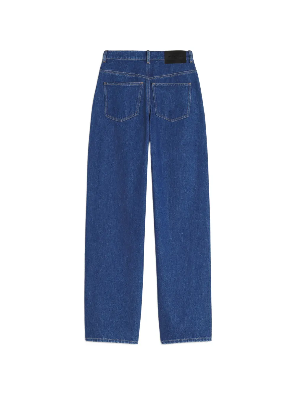 Maison Kitsuné Jeans met toelopende pijpen Blauw