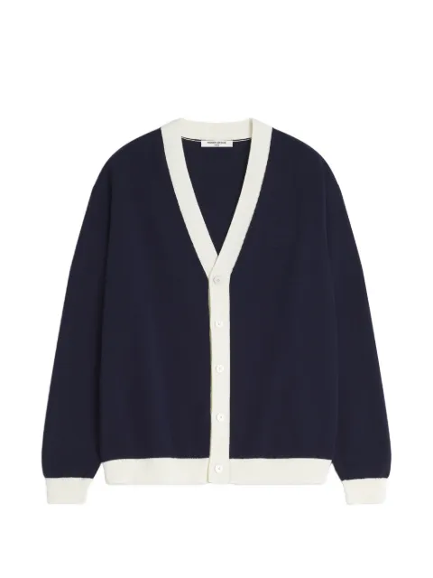 Maison Kitsuné button trim cardigan