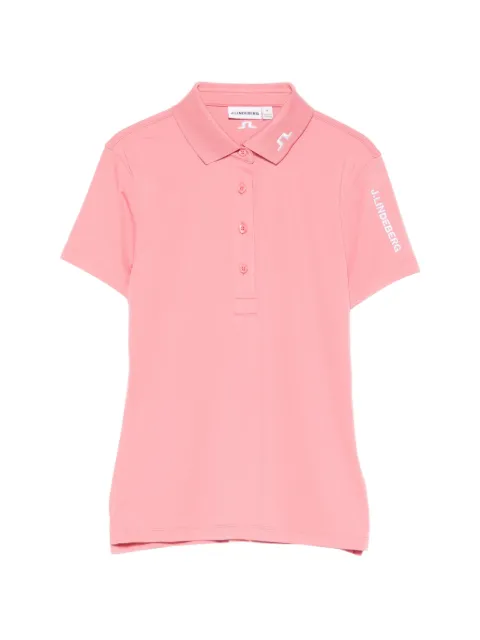 J.Lindeberg Tour Tech button polo top