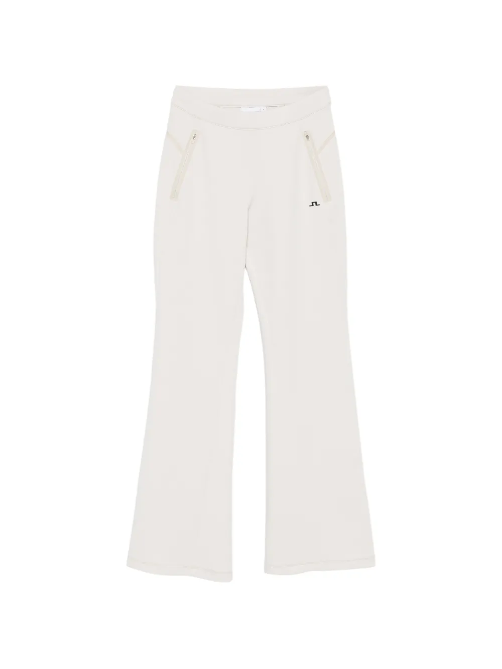 J.Lindeberg Aura flared track pants - Toni neutri