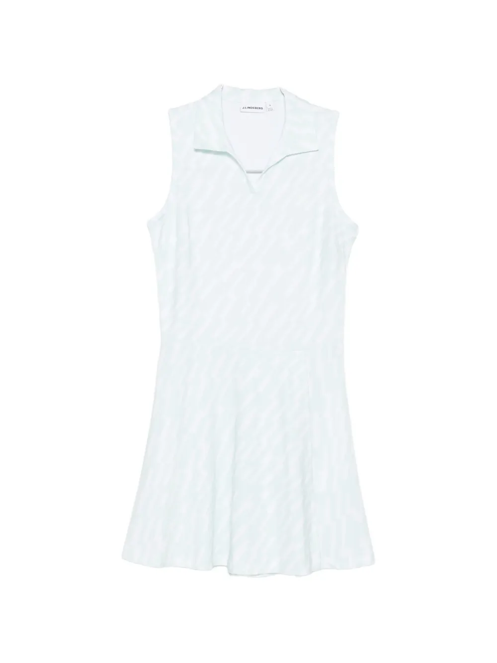 J. Lindeberg Danna Printed Mini Dress In Green