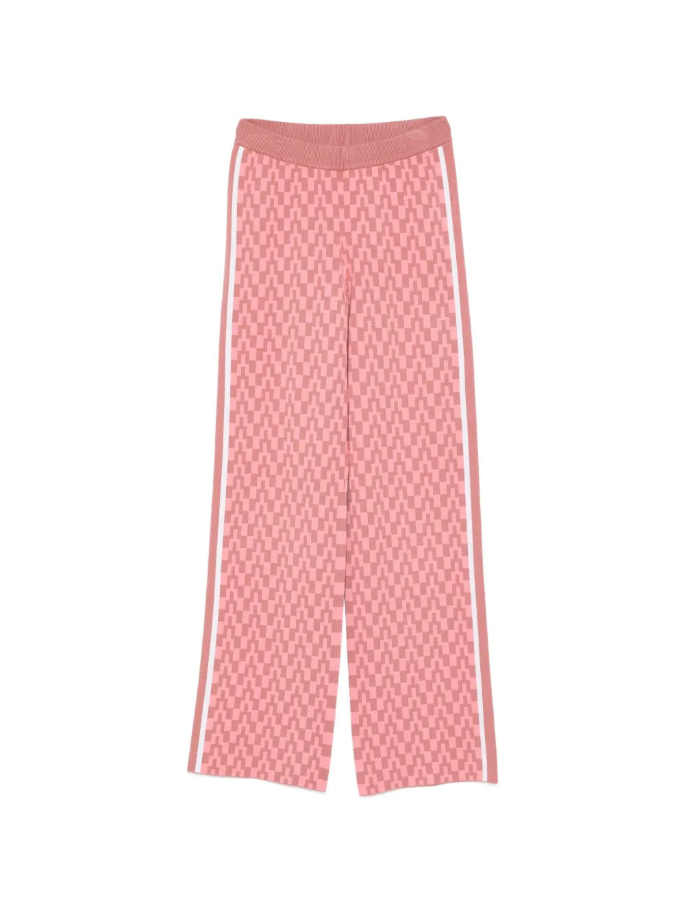 J.Lindeberg Kera jacquard stripe trousers - Rosa