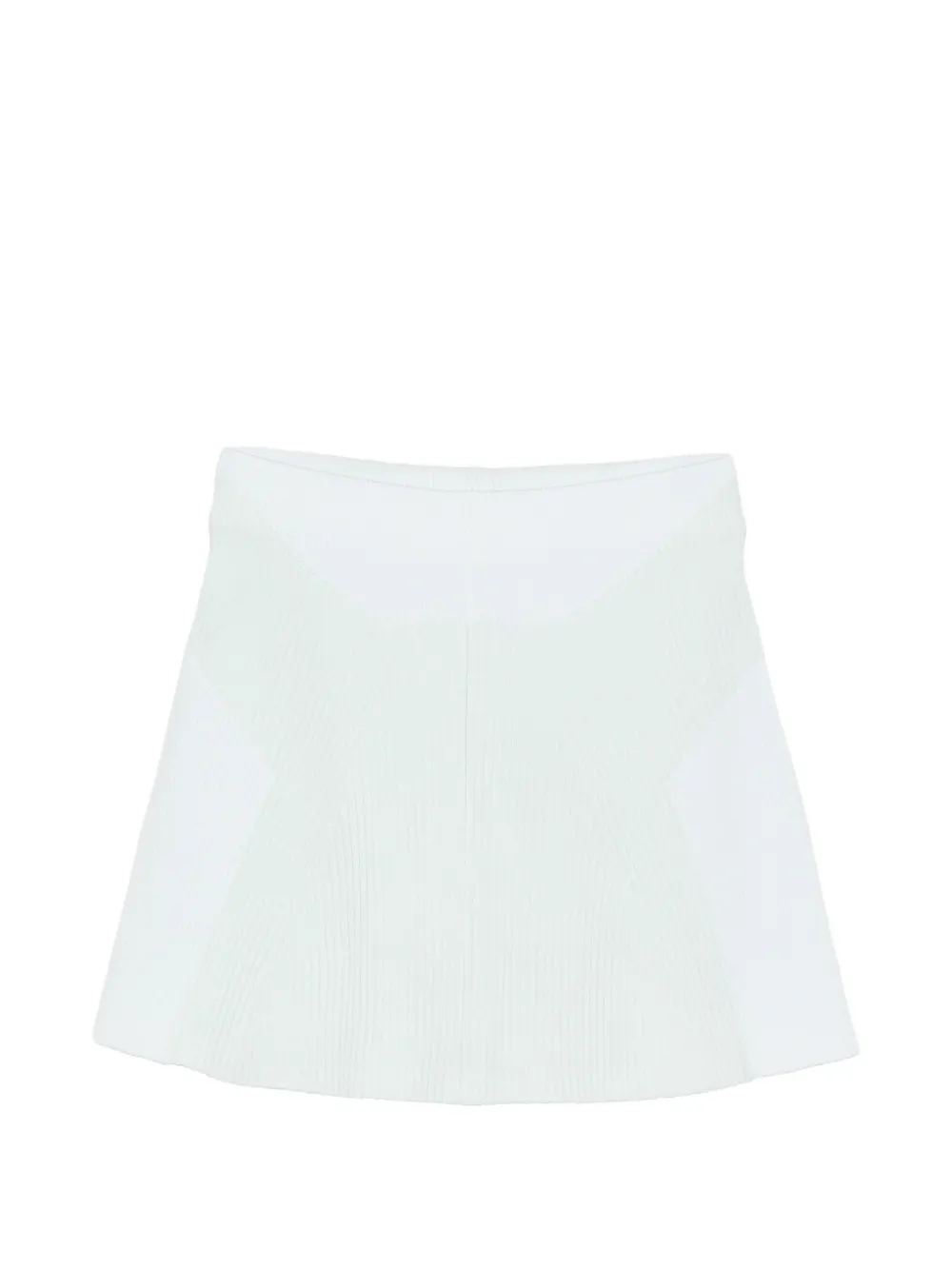 J.Lindeberg Tanya contrast rib knit short skirt - Grün