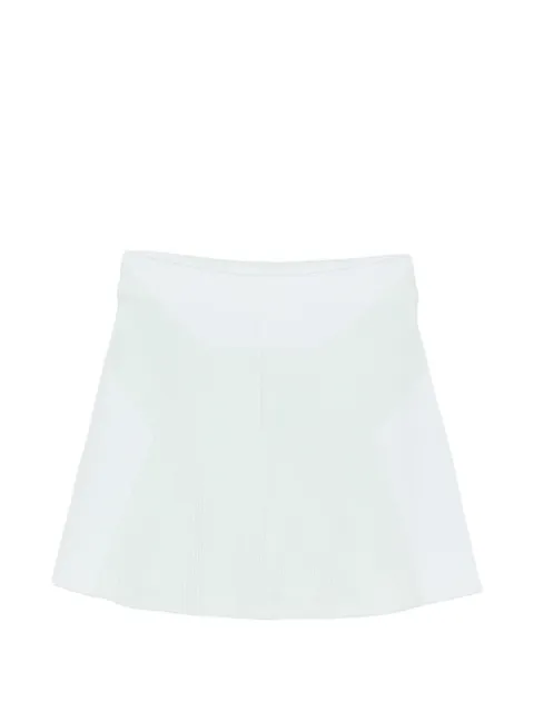 J.Lindeberg Tanya contrast rib knit short skirt