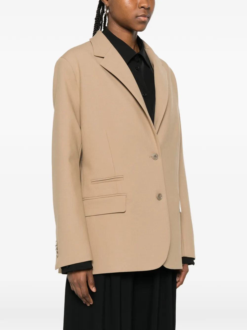  J.lindeberg Amanda Flap-pocket Blazer - Neutrals 