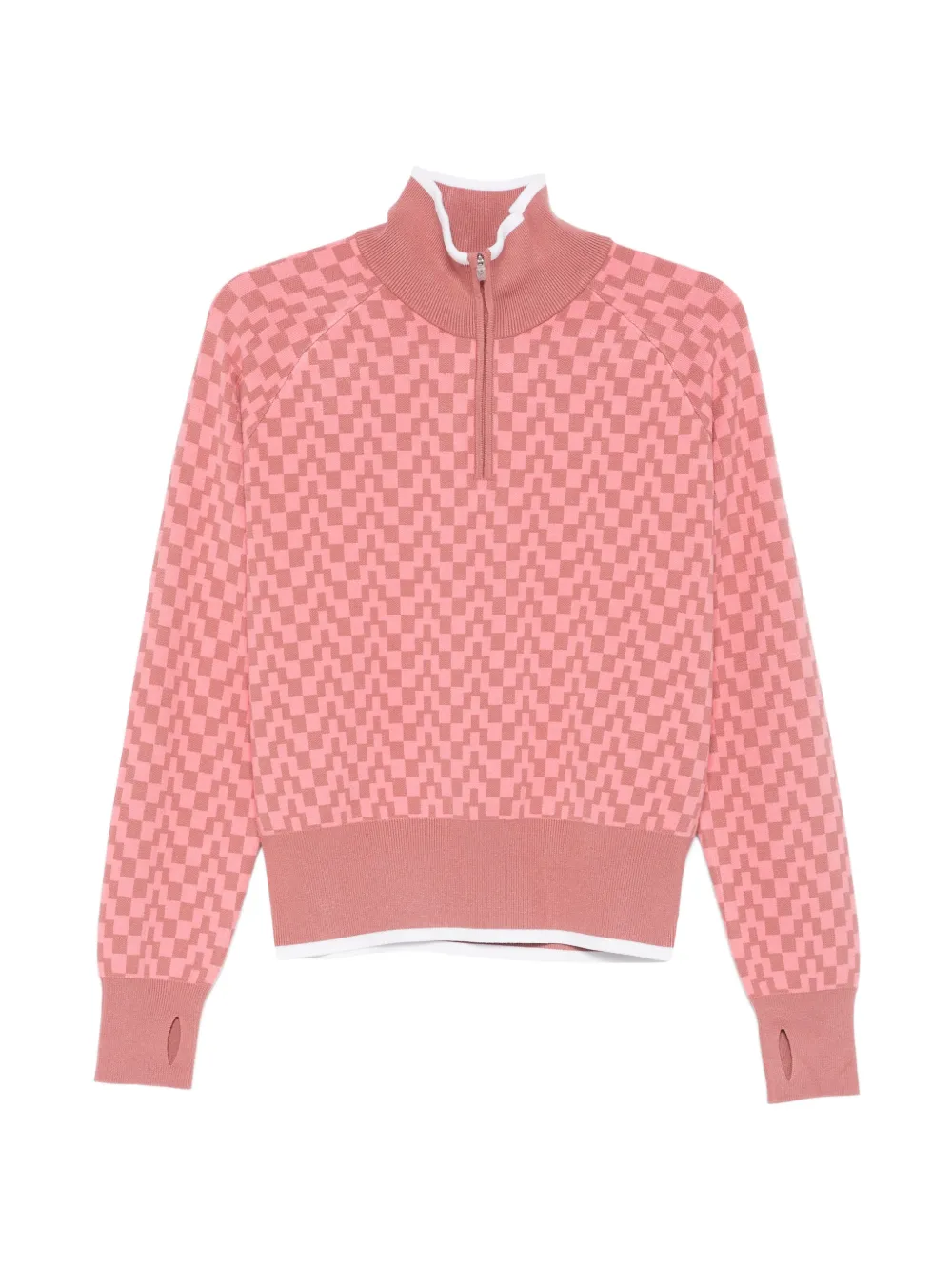 J.Lindeberg Kerla zip sweater - Rosa