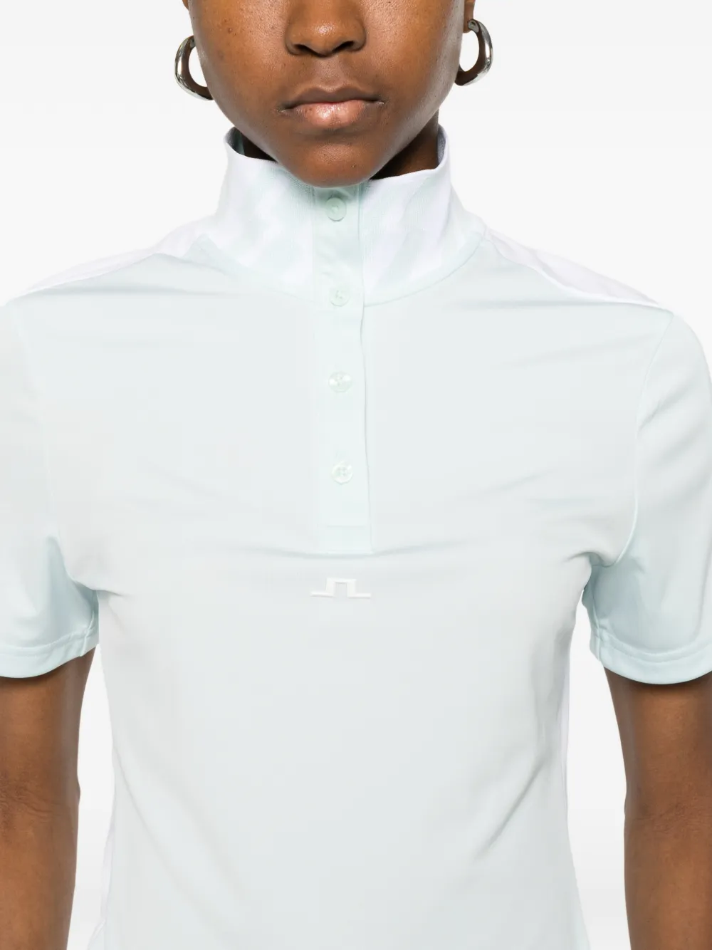 J.Lindeberg Polotop met knopen en vlakken Blauw
