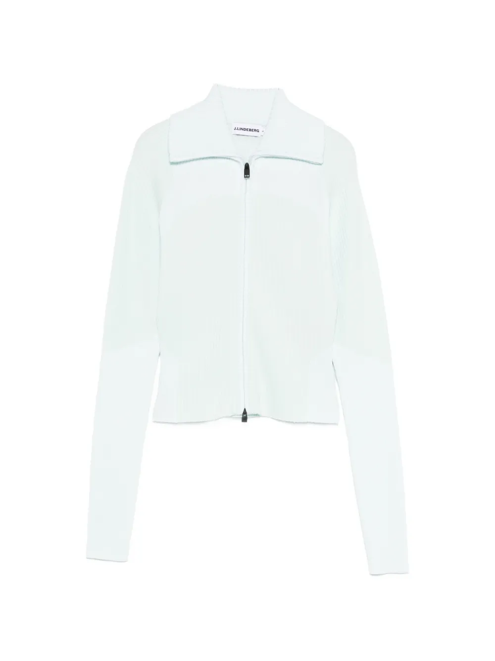 J. Lindeberg Contrast Zip-up Jacket In White