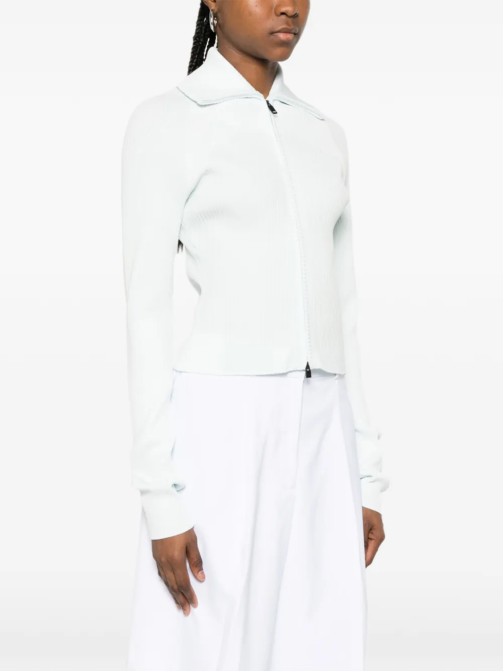 Contrast Zip-Up Jacket