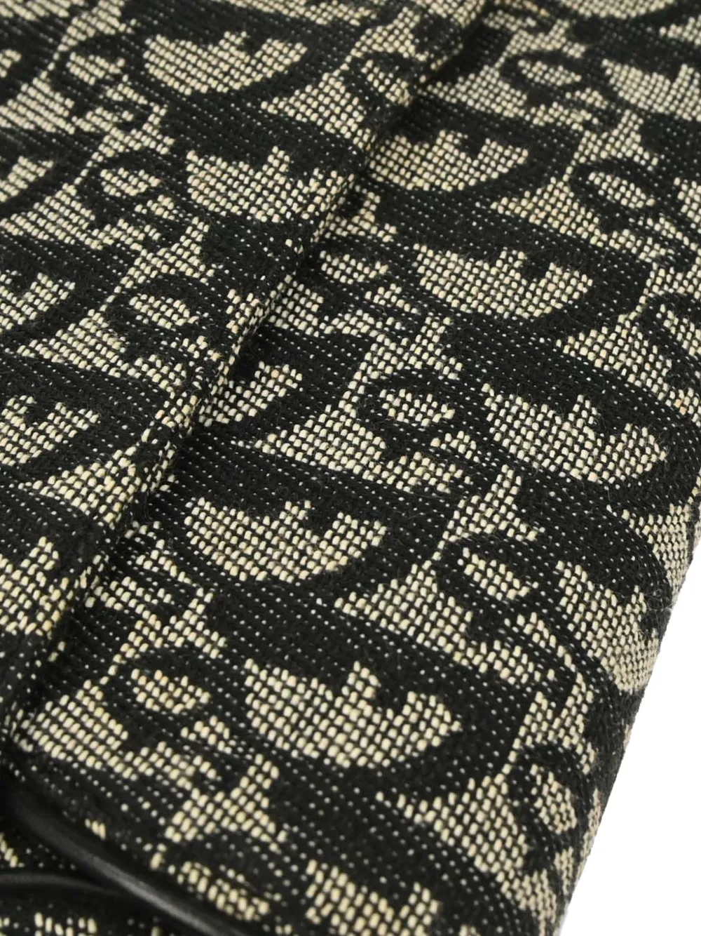 2002 Saddle Oblique Jacquard Tote Bag