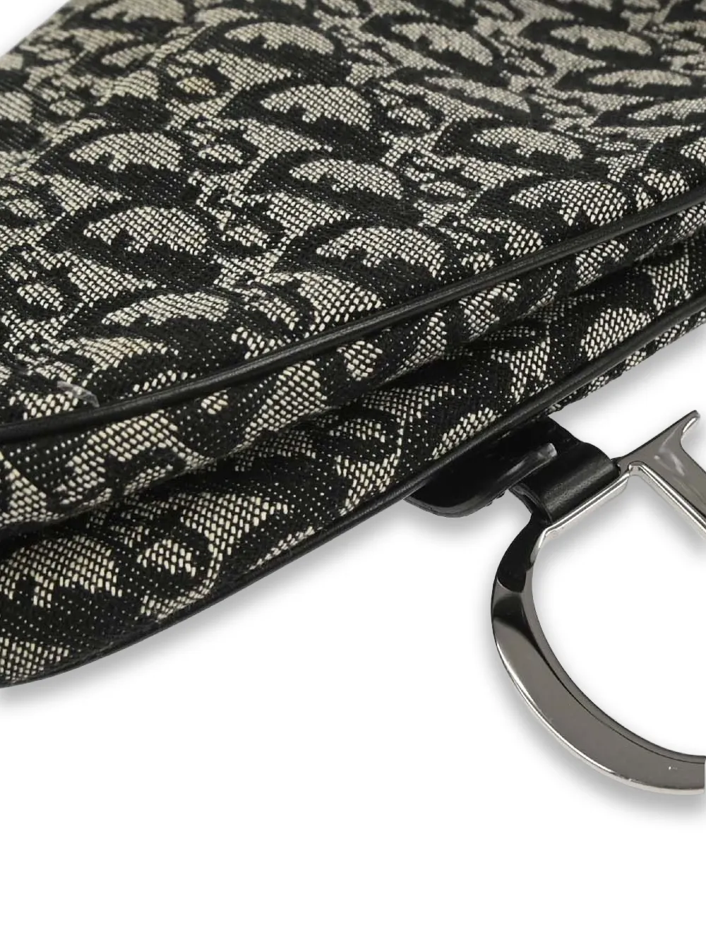 2002 Saddle Oblique Jacquard Tote Bag