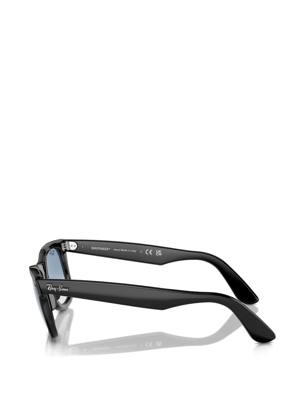Ray-Ban Zonnebril met wayfer montuur Zwart