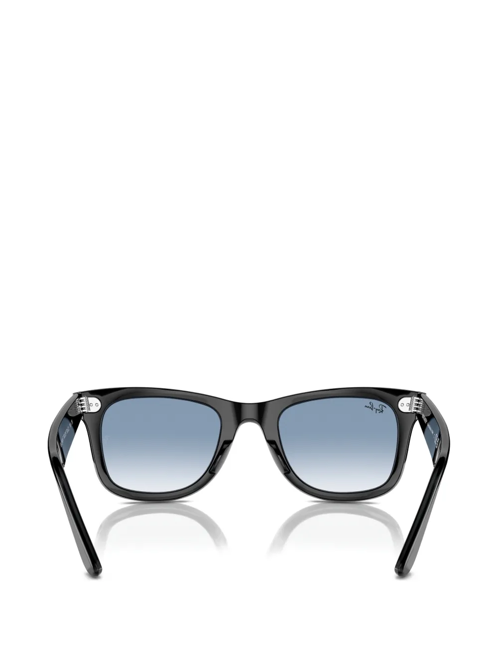 Ray-Ban Zonnebril met wayfer montuur Zwart
