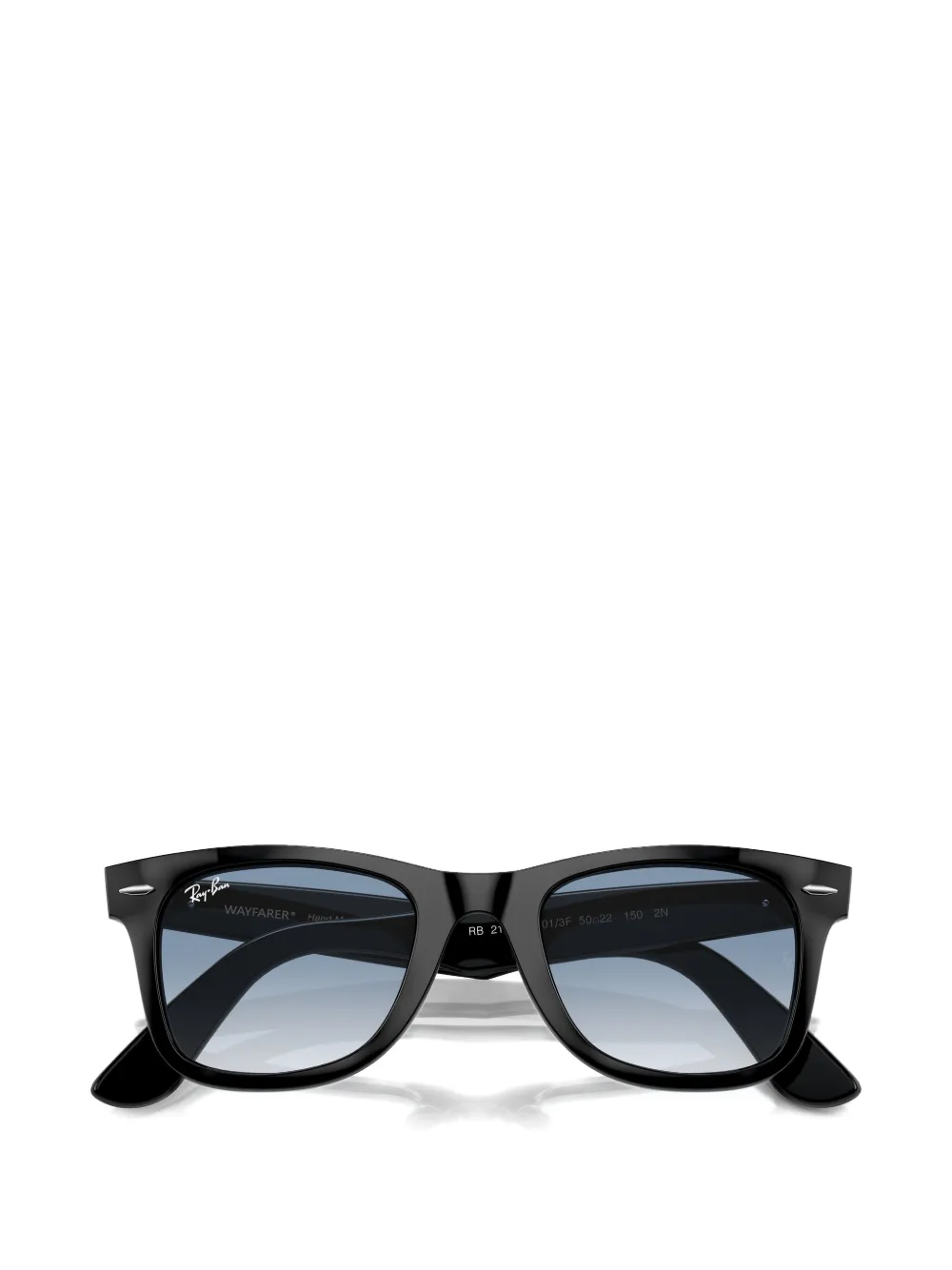 Ray-Ban Zonnebril met wayfer montuur Zwart