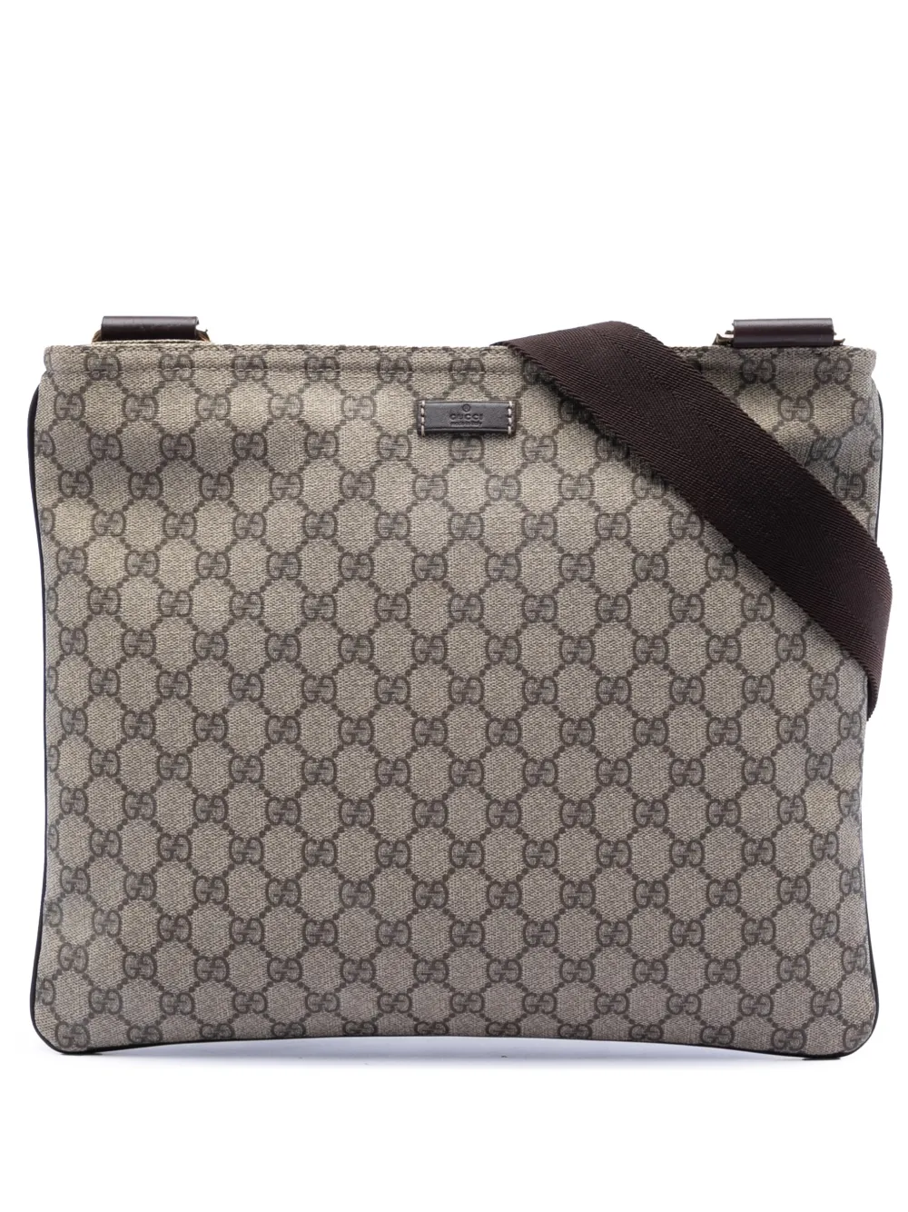 Gucci Pre-Owned 2000-2015 GG Supreme crossbody bag - Marrone