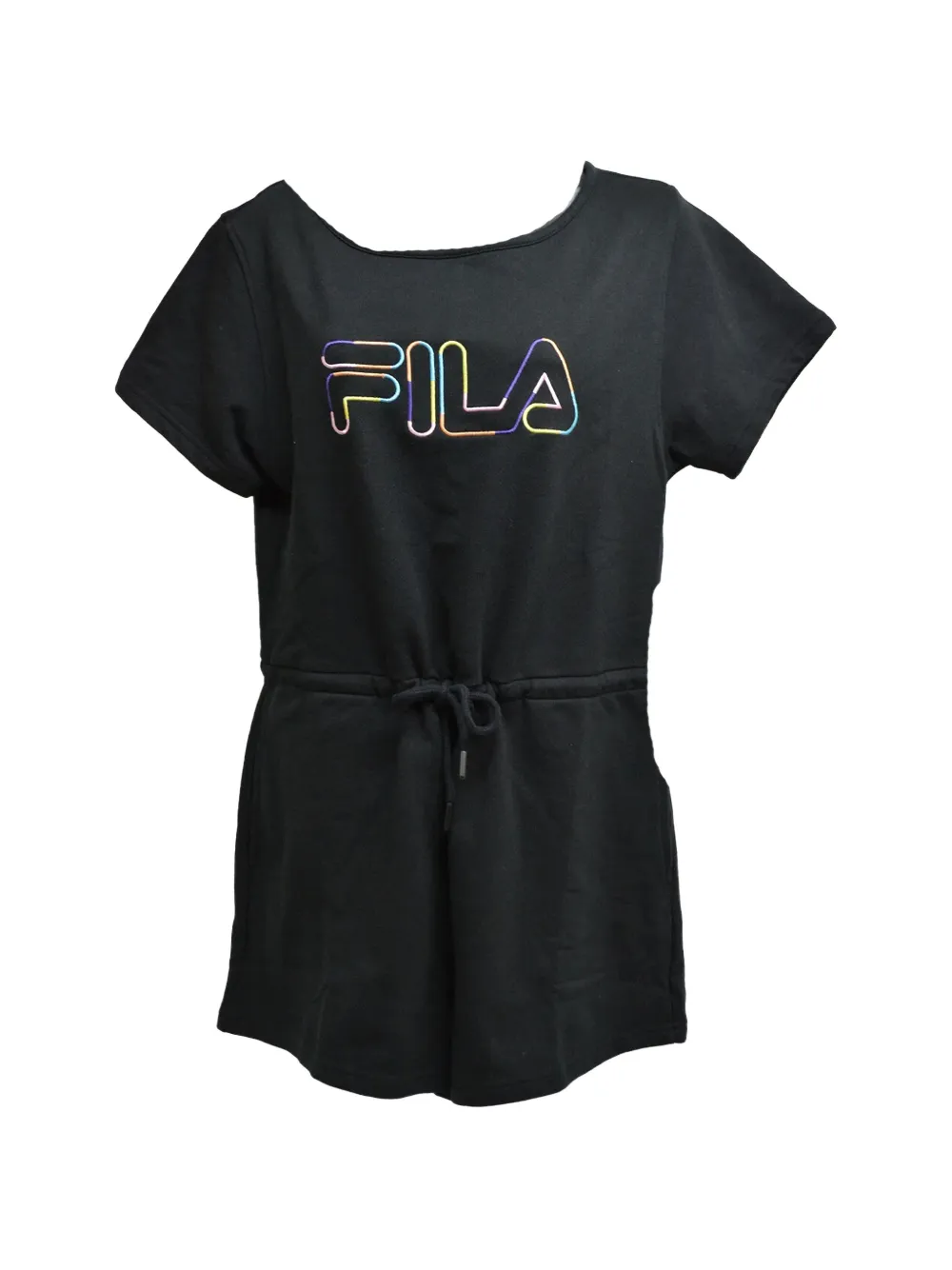 Fila Delaney logo-detail playsuit - Nero