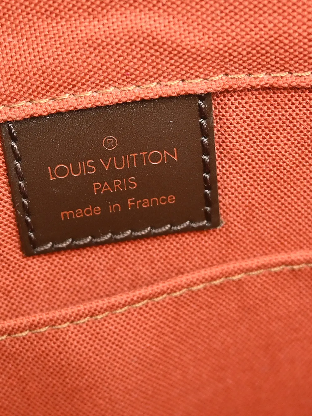 Louis Vuitton Pre-owned 1998 Damier Ebéne Bastille Shoulder Bag in Brown, view 4