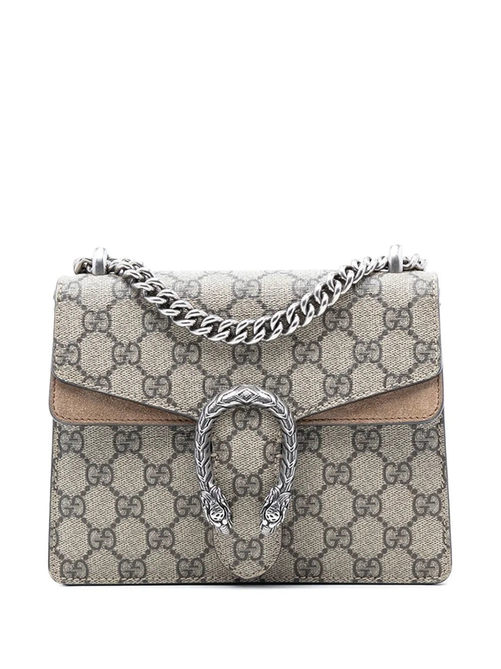Gucci Pre-Owned Borsa a tracolla Dionysus piccola in tessuto GG Supreme 2016-2026 - Marrone