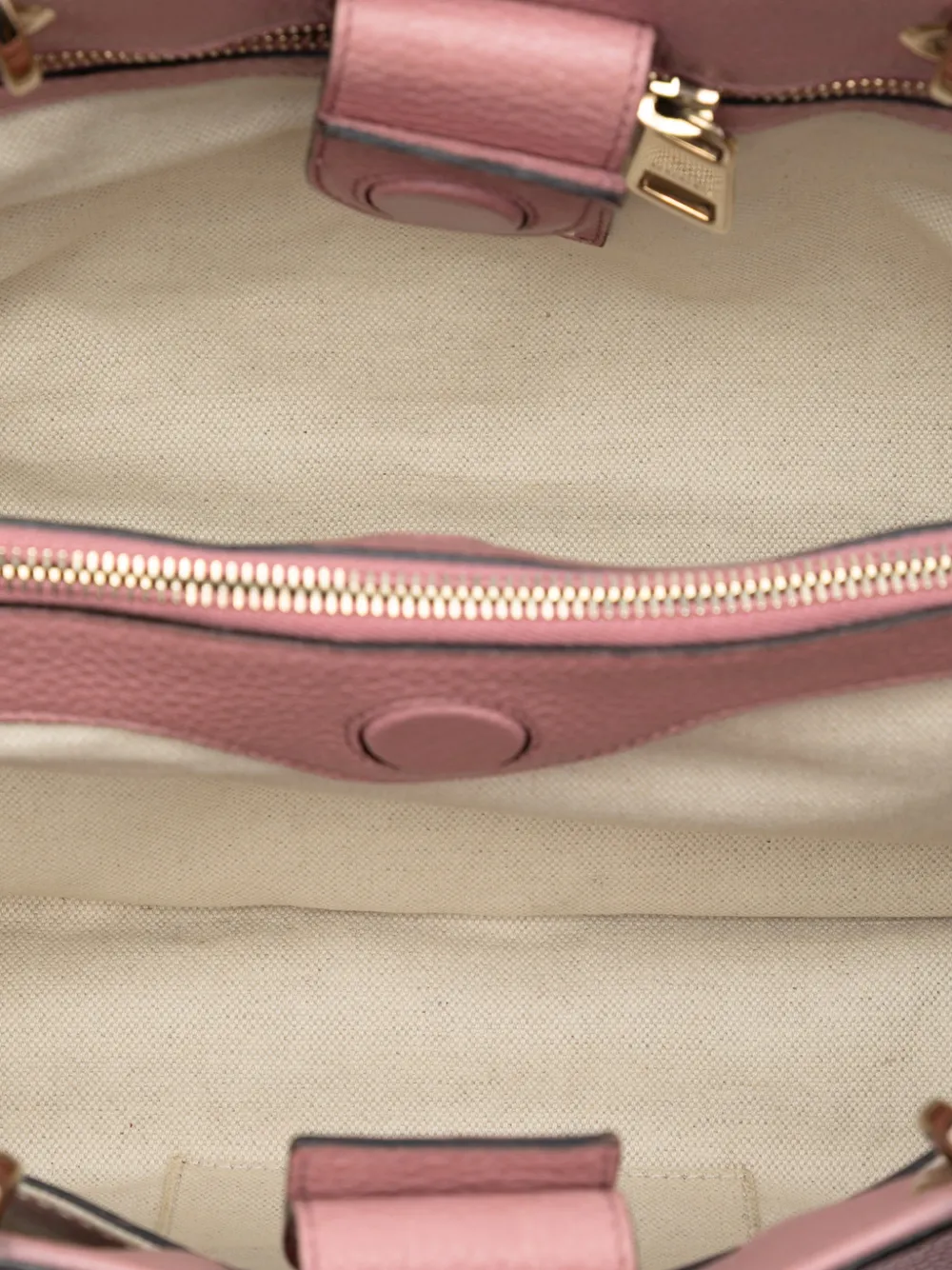 2016-2025 Medium Bicolor Calfskin Bamboo Shopper Satchel
