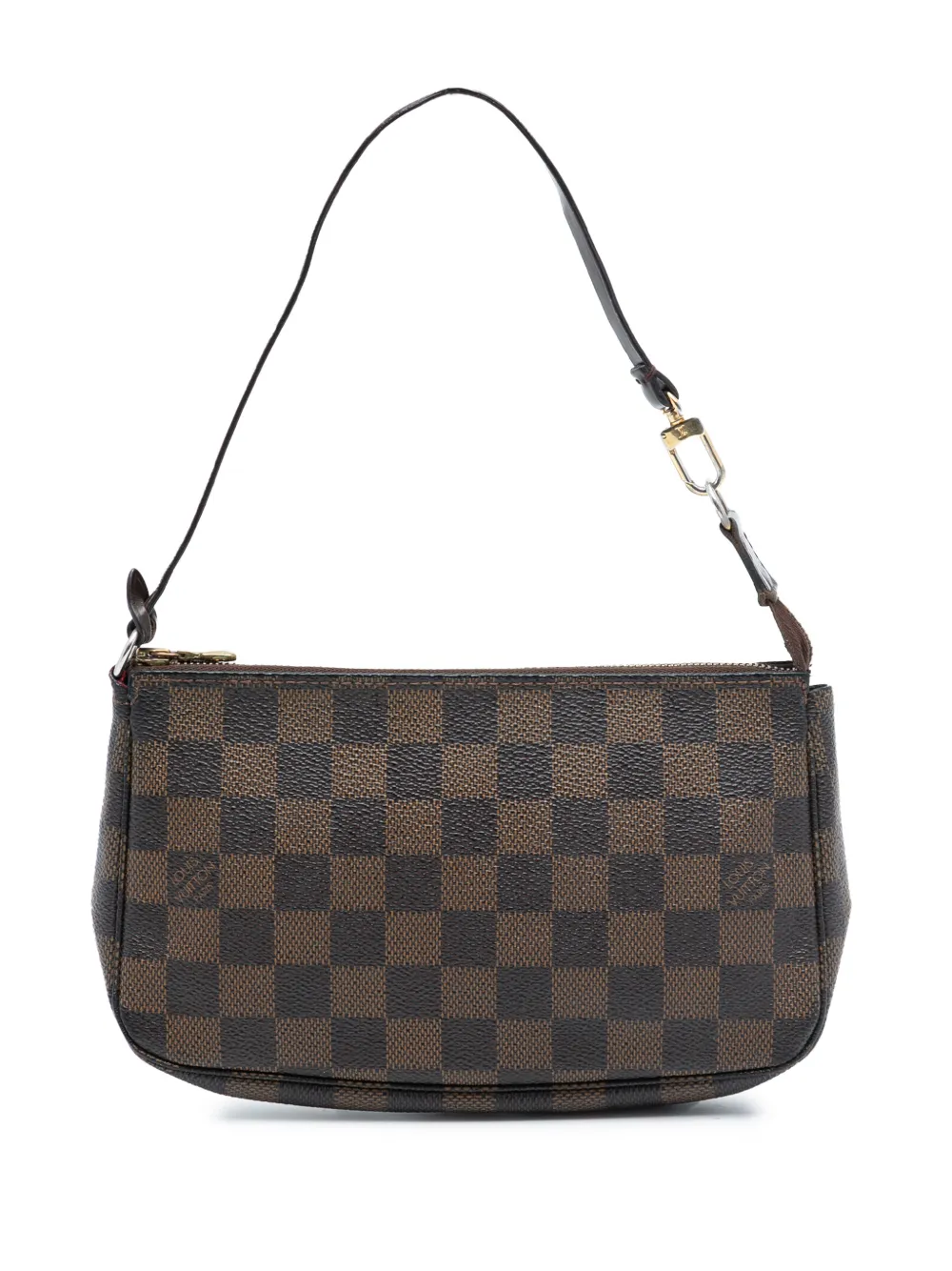 Louis Vuitton Pre-Owned 2009 Damier Ebene Pochette Accessoires shoulder bag - Marrone