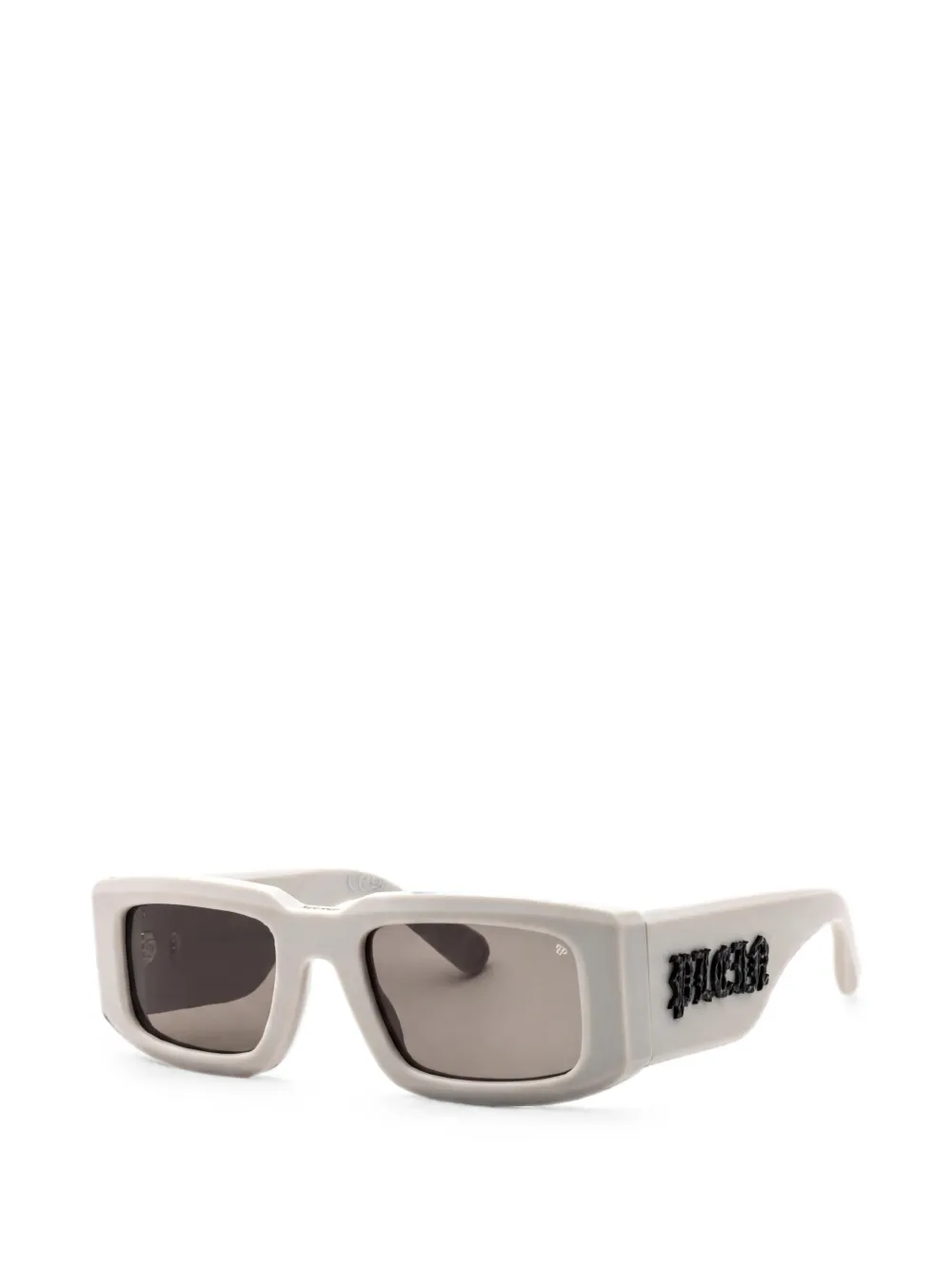 Philipp Plein rectangle-frame sunglasses - Grau
