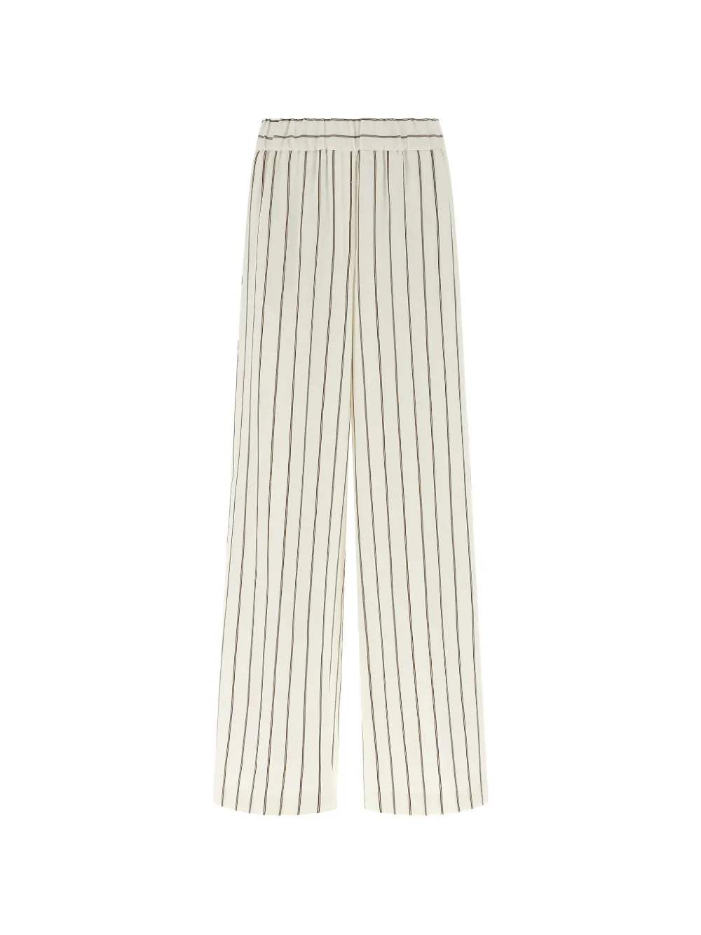 Peserico pinstriped wide leg trousers - Toni neutri
