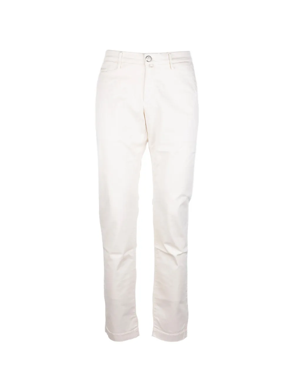 Jacob Cohën belt-loop trousers - Bianco