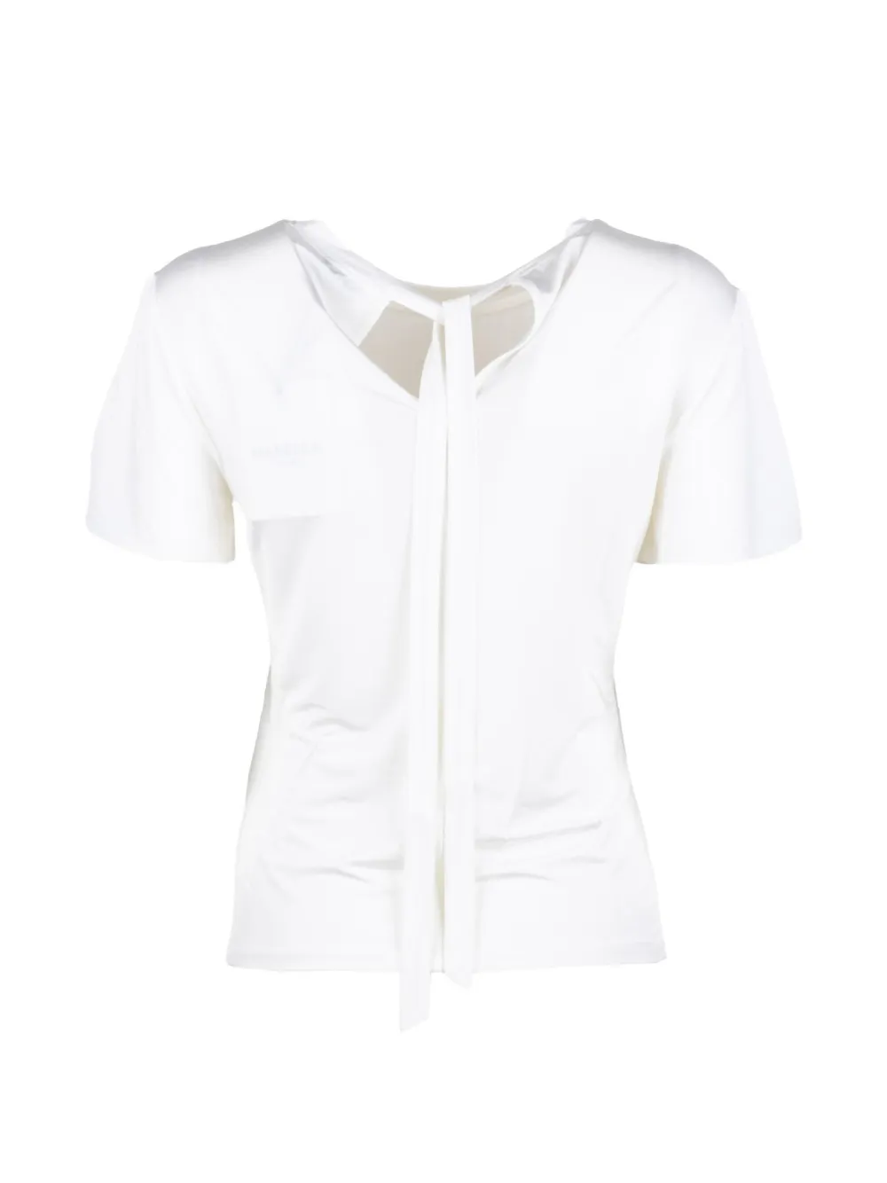 Marella T-shirt met strikdetail Wit